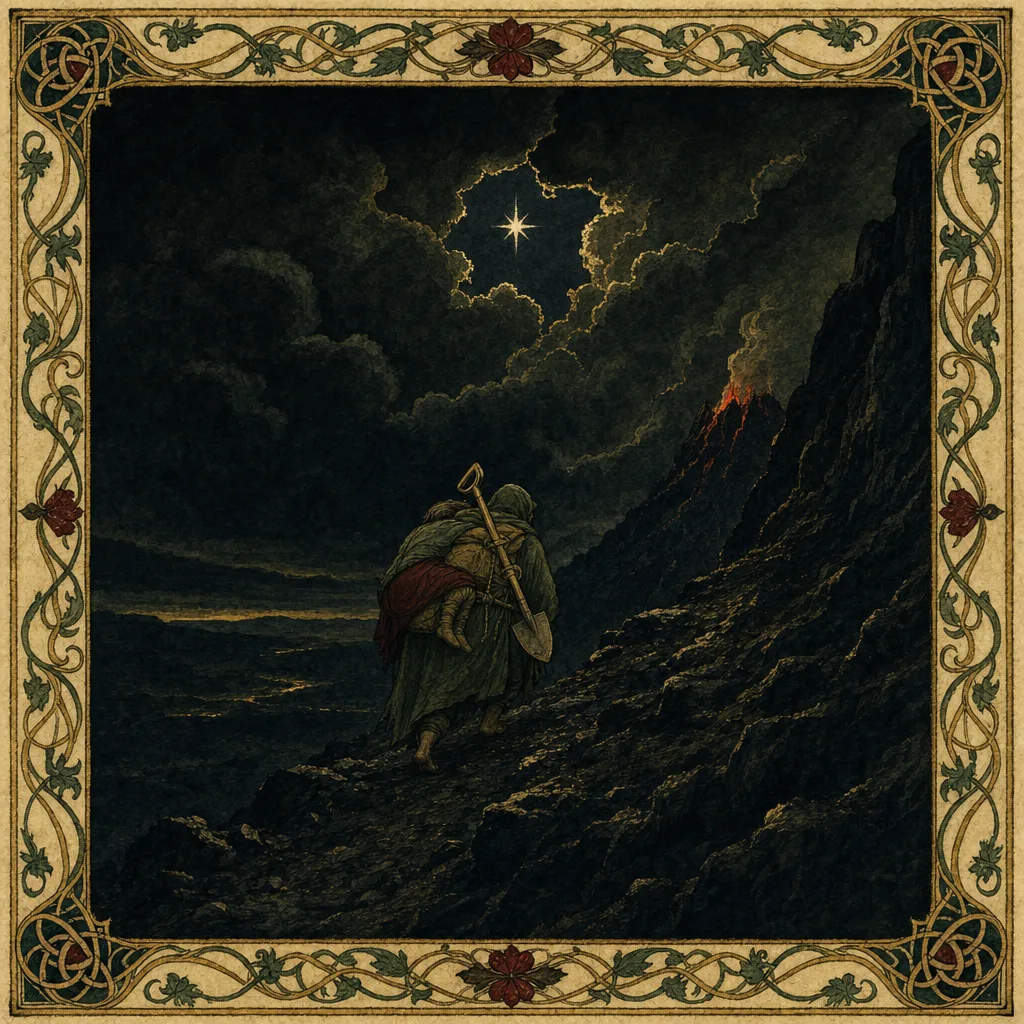 A painted emblem for Ordinary Courage.